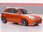 Kia Rio5 Orange Blur 2005 года